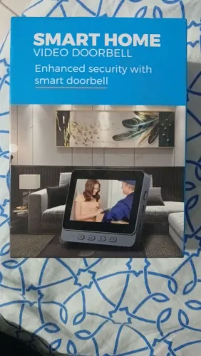Vídeo Porteiro Sem Fio Interfone Bidirecional Wireless Hd
