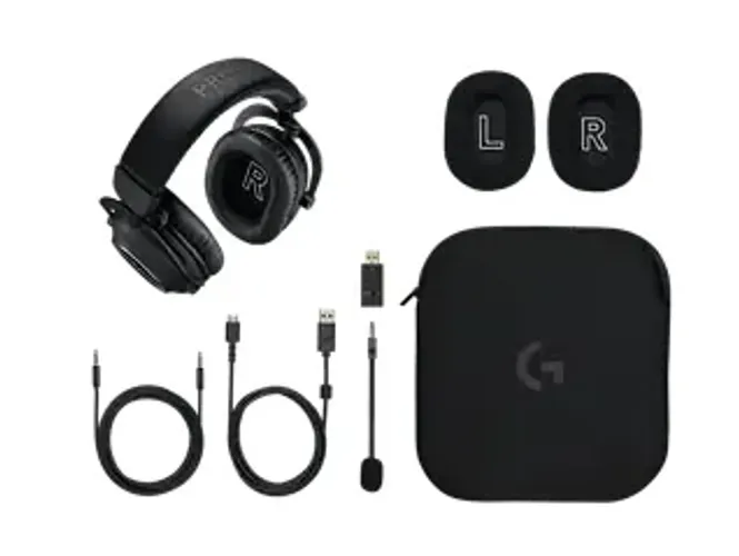 Headset Logitech G PRO X 2 LIGHTSPEED - Sem Fio - Preto