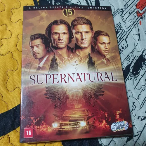 Dvd Supernatural Sobrenatural 15a Temporada Original