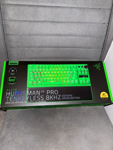 Teclado RAZER huntsman TKL V3 PRO Green edition (NOVO)
