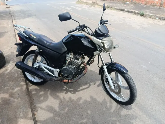 Comet 150 partida elétrica moto 100%