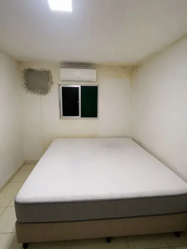 Cama King size, colchão Viena ultra resistente e base