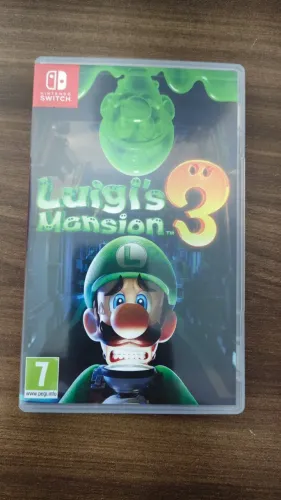 Jogo Nintendo Switch Luigi´s Mansion 3 midia fisica fisico