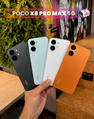 Poco X8 Pró Max 5G 12GB/512GB Lacrados!!! Promoção!!!