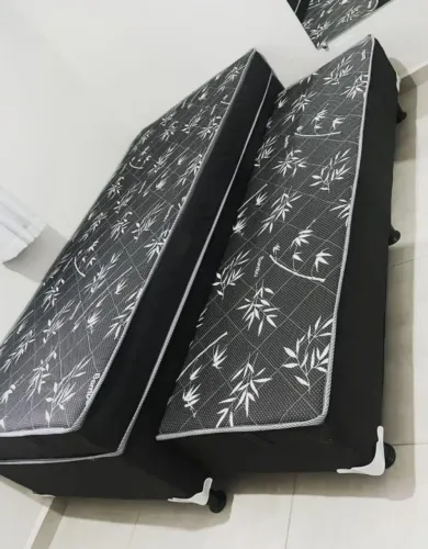 Base box solteiro Bibox 88x1.88 com Auxiliar D33 Direto da Fábrica - Melhor Preco