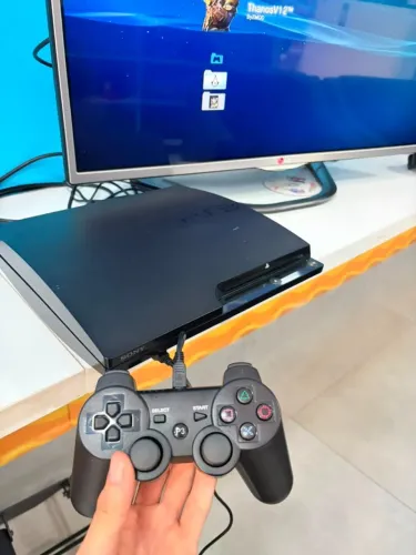 Ps3 Slim CFW com jogos na memoria slim