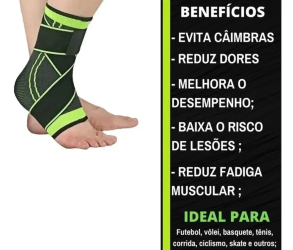 Promoção tornozeleira de compreensão articulada e brinde Mini lâmpada USB