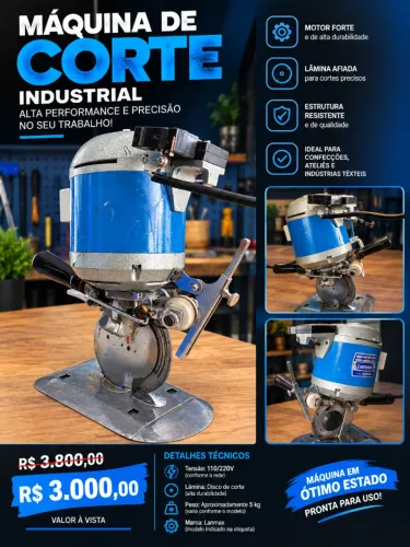 MÁQUINA DE CORTE LANMAX LM-CD050