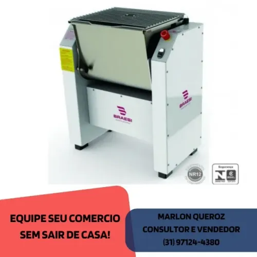 Amassadeira Basculante 15 Quilos Braesi