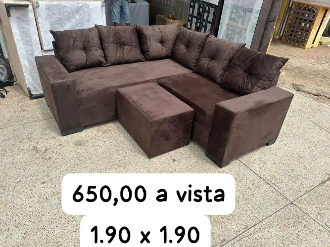 Sofás diretamente da fábrica