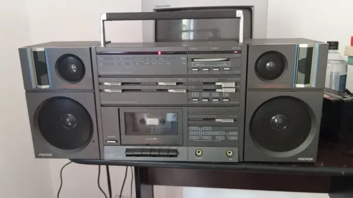 Radio Gravador Polyvox Bombox Pa-880 Pleno Funcionamento #av (Usado)