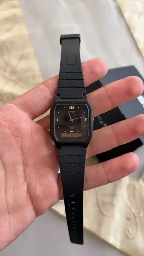 Relógio Casio Vintage Preto Aw-48he-1avdf-sc Casual
