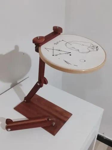 Suporte para bordado livre