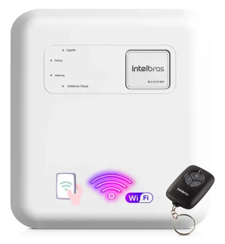 Central de shoque intelbras wifi INSTALADO