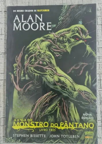 Alan Moore A Saga do Mostro do Pântano numero 03