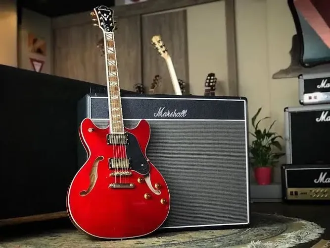 Guitarra Washburn HB35 Semiacústica série Jazz - Excelente Estado -SÓ HOJE
