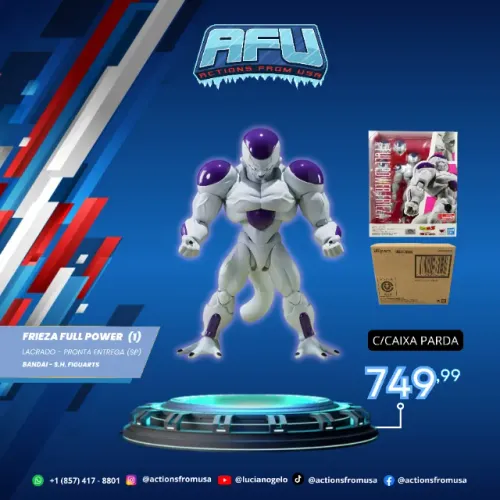 SH Figuarts Bandai Dragon Ball Z Full Power - Frieza