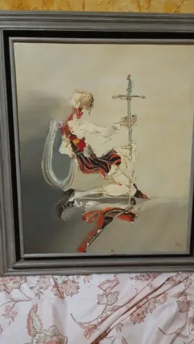 Quadro raro de Guilherme Ortiz