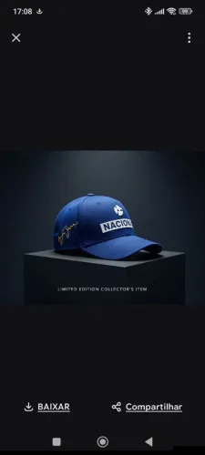 Boné Do Ayrton Senna LINHA PREMIUM