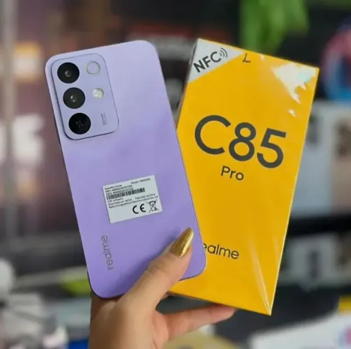 Celular Realme c85 Pro 5G 8Ram 256Gb Novo Lacrado Disponivel.