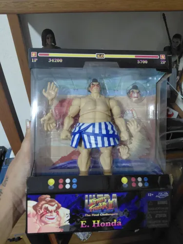 E. Honda Delux jada Toys Ultra Street Fighter 2 
