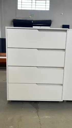 CÔMODA MDF 4 GAVETAS R$399,99 À VISTA