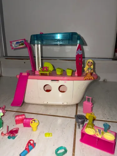 Navio da Polly Original com + 30 acessórios