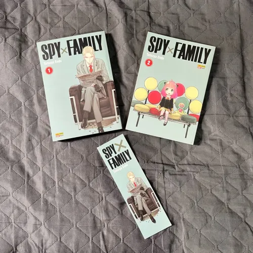 Mangás Spy x Family - Volumes 1 e 2