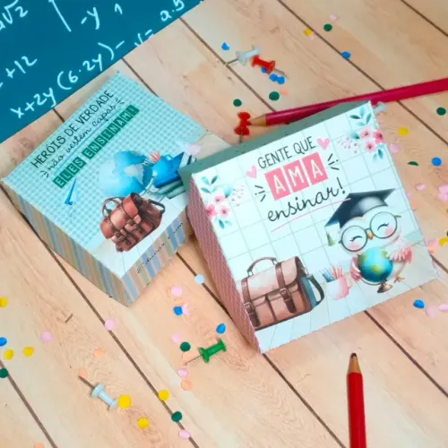 PRESENTES PERSONALIZADOS PARA O DIA DOS PROFESSORES