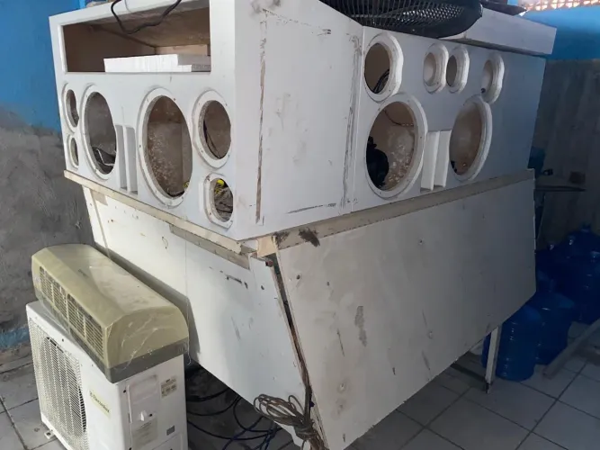 Estrutura carro de som