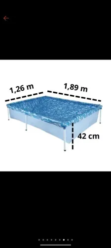 Piscina Estrutural Retangular - Ideal pro verão! 