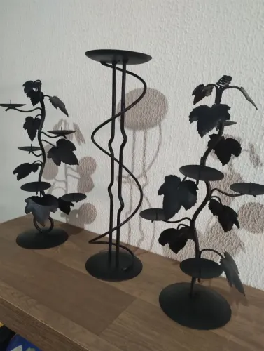Lindo Trio de candelabro