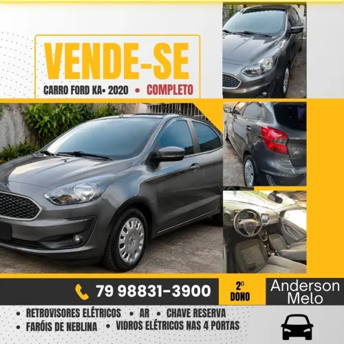 Ford KA 1.0 Se/se Plus Tivct Flex 5P 2020