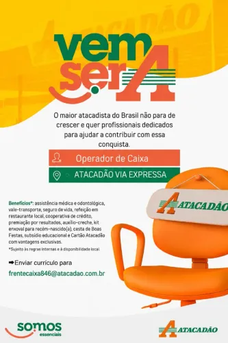 Atacadão contrata