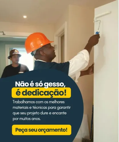 Colocação de Gesso Drywall
