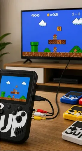 Vídeo Game Portátil Retrô 400 Jogos