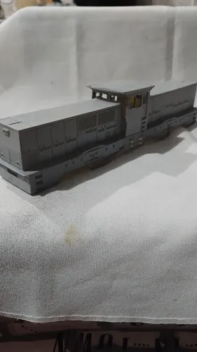 Carcaça de locomotiva Ho