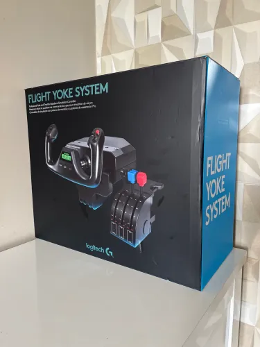 Joystick manche Saitek pro flight seminovo
