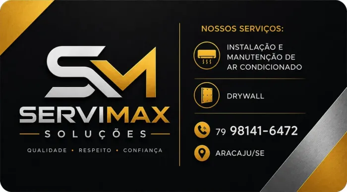 Serviço de instalação e manutenção