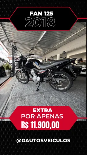 Fan 125 2018 ( raridade)