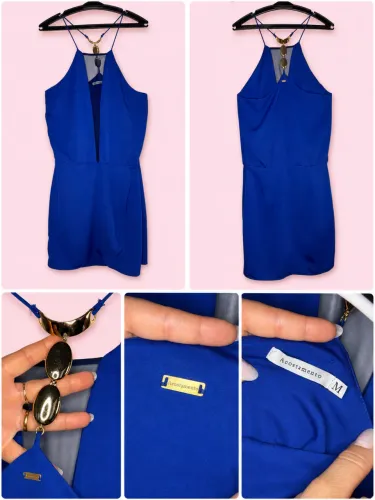 Vestido azul da acostamento ( valor pode ser negociado )