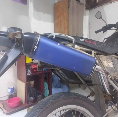 ESCAPAMENTO COYOTE TRS AZUL - XRE 300 (SEMINOVO) 