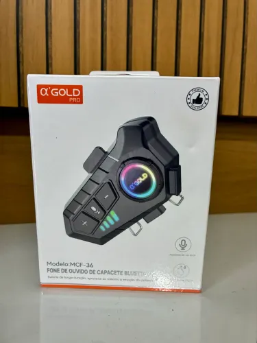 Fone De Ouvido Para Capacete Bluetooth, Motoqueiro e ciclista - Produto Novo