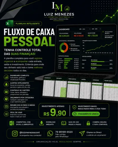 Planilha financeira