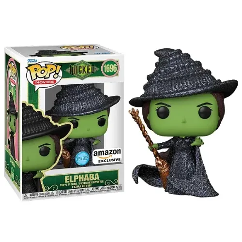 Funko Pop Elphaba - 1696 - Wicked - Amazon Exclusive - Glitter