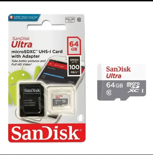 Cartão de memória 64gb SanDisk