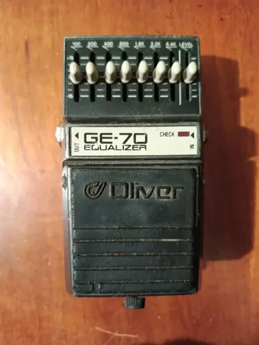 Pedal Equalizador Oliver GE-70