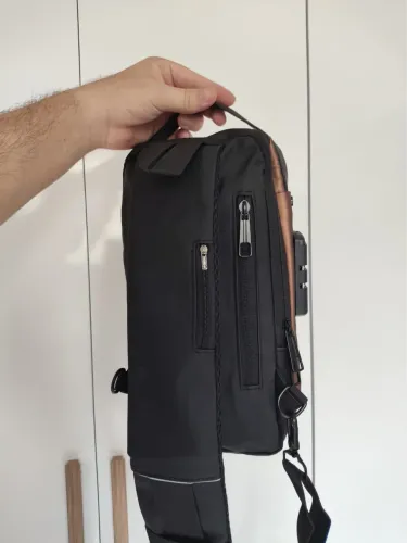 Pochete de peito masculina impermeável