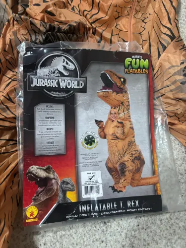 Fantasia Inflável T-Rex Jurassic World Infantil - Rubie?s