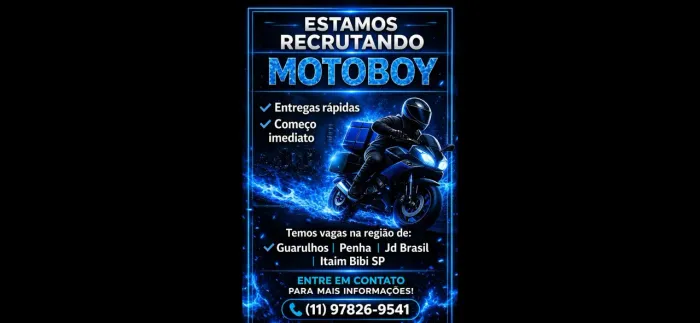 Vaga motoboy